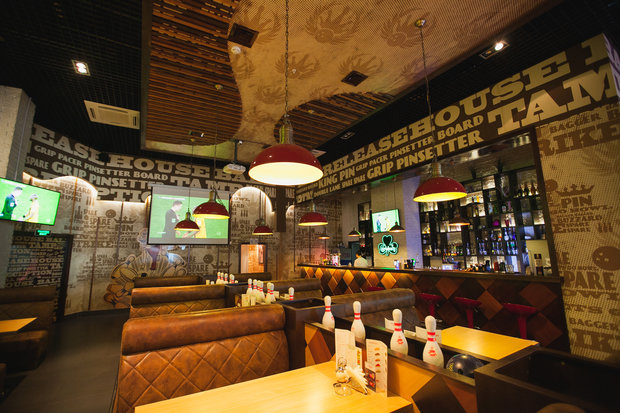 Фото из портфолио Champs sports bar, г. Нижний Новгород, ТРЦ Индиго Life, Казанское шоссе, д. 11 – фотографии дизайна интерьеров на INMYROOM