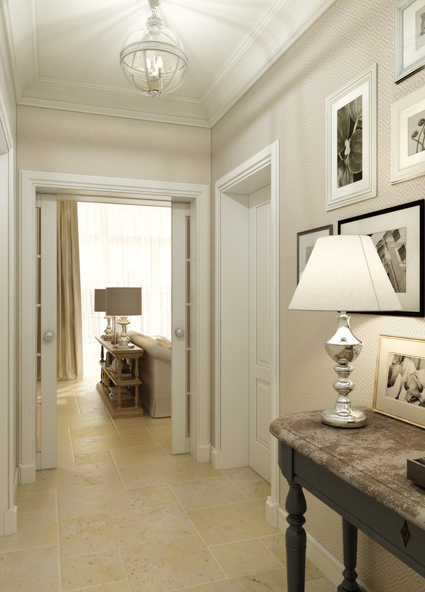 Фотография: Прихожая в стиле Прованс и Кантри, Дом, Проект недели, Ленинградская область, 4 и больше, Более 90 метров – фото на INMYROOM