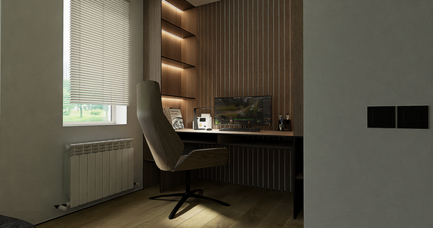 Фото из портфолио Бунгало холостяка – фотографии дизайна интерьеров на INMYROOM