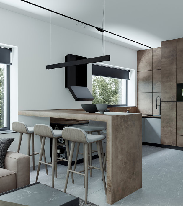 Фото из портфолио ЗАГОРОДНЫЙ ДОМ – фотографии дизайна интерьеров на INMYROOM