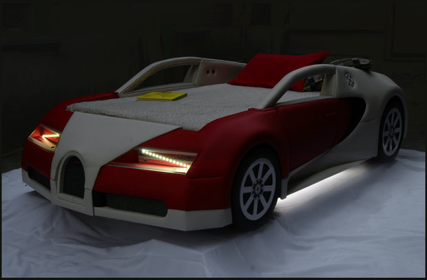Фото из портфолио Уникальная детская кровать-машина BugaTTi Veyron от R.O.M.-Dekor – фотографии дизайна интерьеров на INMYROOM