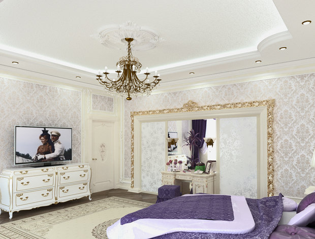 Фото из портфолио спальня ст Брюховецкая – фотографии дизайна интерьеров на INMYROOM