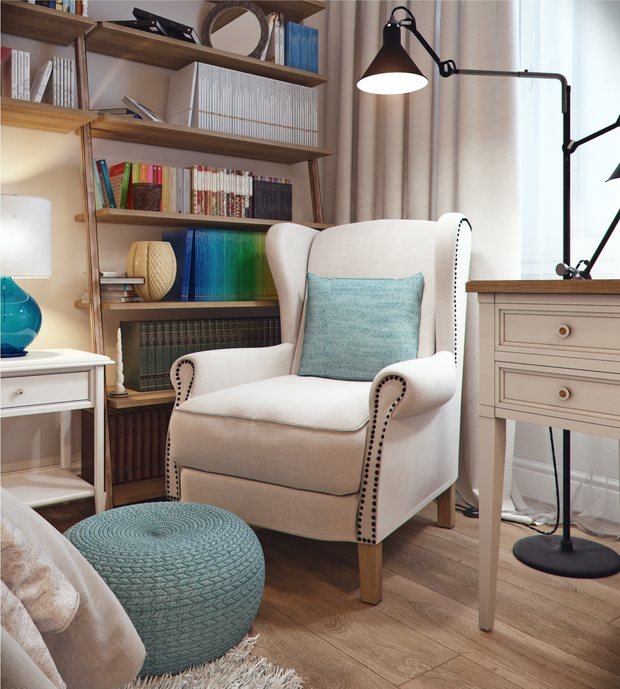 Фотография: Спальня в стиле Классический, Современный – фото на INMYROOM