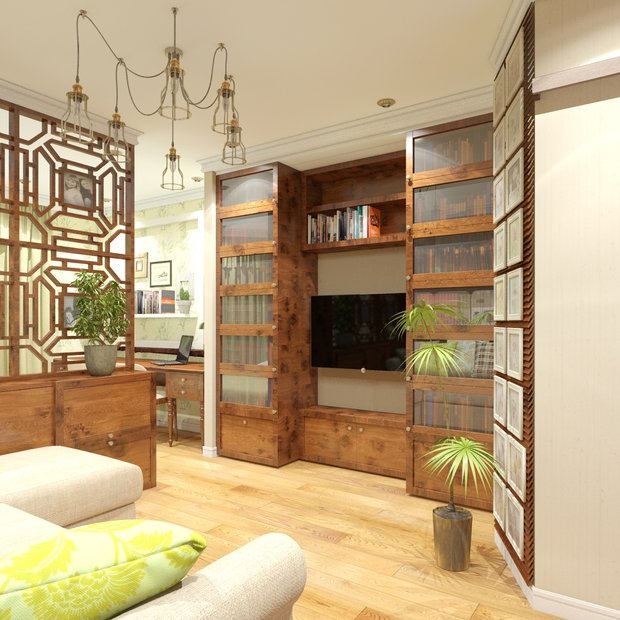 Фотография: Гостиная в стиле Прованс и Кантри, Эклектика, Эко – фото на INMYROOM