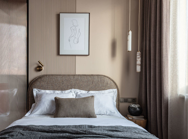 Фото из портфолио Современная квартира с нотками эко-мотивов – фотографии дизайна интерьеров на INMYROOM