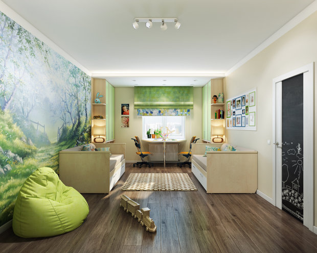 Фото из портфолио Квартира «Русский характер», 120 кв.м – фотографии дизайна интерьеров на INMYROOM