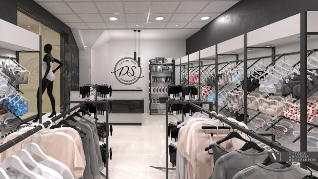 Фото из портфолио Магазин "Pizhama shop" – фотографии дизайна интерьеров на INMYROOM