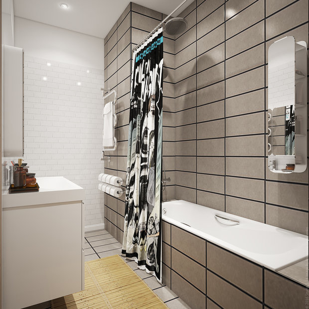 Фото из портфолио Женский лофт – фотографии дизайна интерьеров на INMYROOM