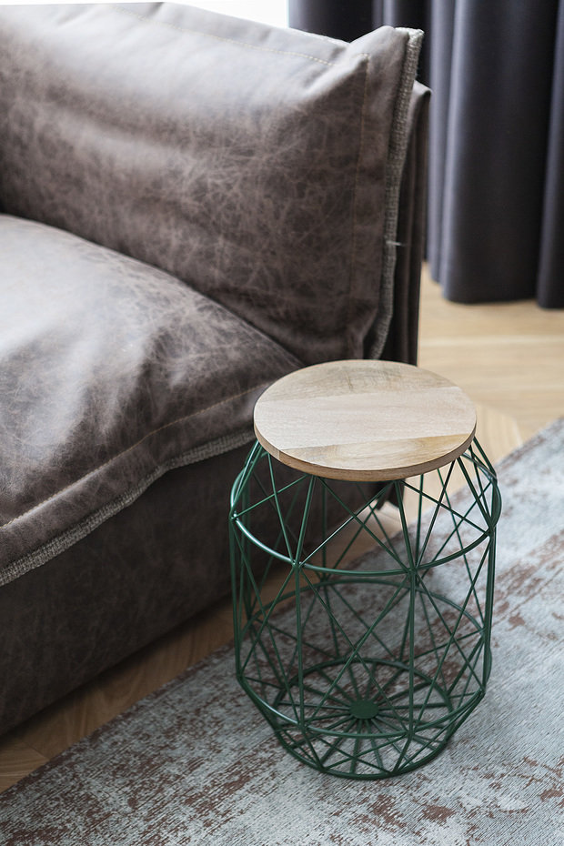 Фотография: Мебель и свет в стиле Лофт, Прихожая, Гостиная, Спальня, Декор интерьера, Квартира, Студия, 40-60 метров, Мария Полянская – фото на INMYROOM