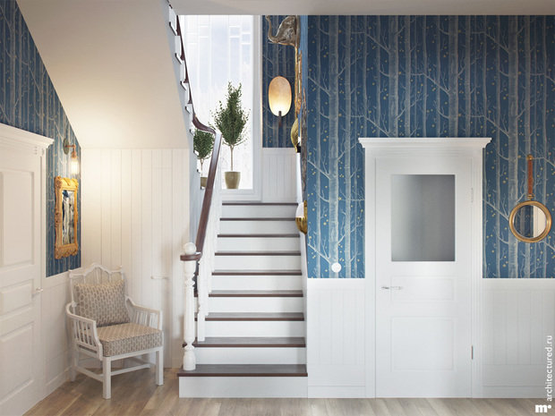 Фото из портфолио Дом под Стрельной – фотографии дизайна интерьеров на INMYROOM