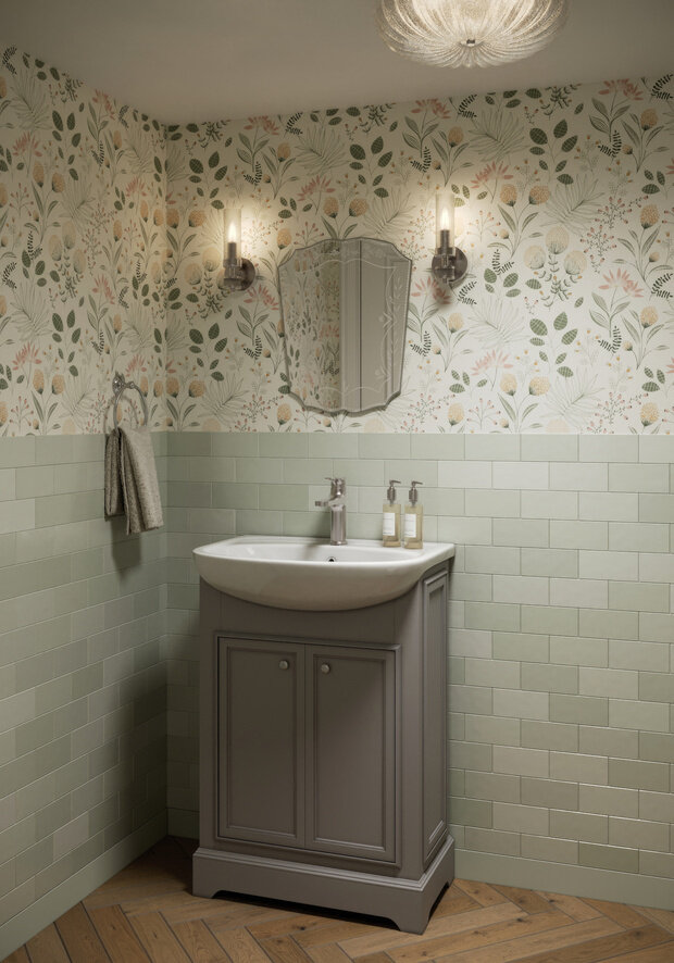 Фотография: Ванная в стиле Современный, Квартира, Проект дня, Московская область, Ирина Собыленская, 4 и больше, 60-90 метров, эклектичный с элементами этники и современного дизайна – фото на INMYROOM