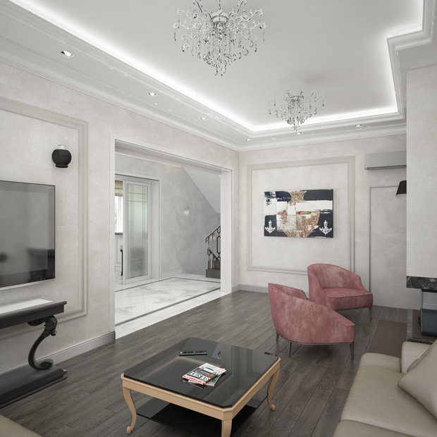 Фото из портфолио Дом в стиле Неоклассика – фотографии дизайна интерьеров на INMYROOM