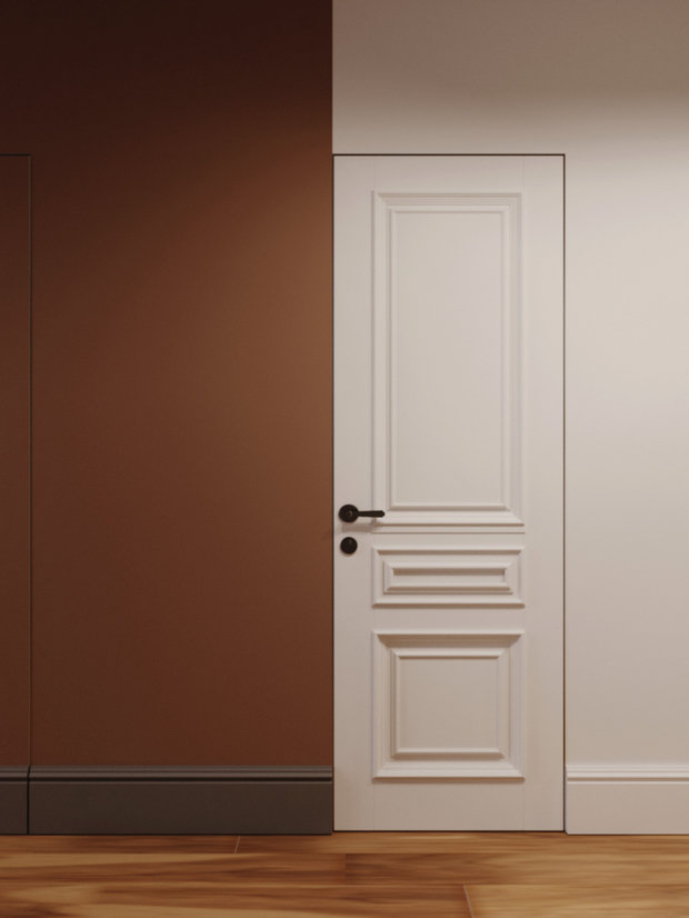 Фото из портфолио Загородный дом 147,7 м² с черными акцентами – фотографии дизайна интерьеров на INMYROOM