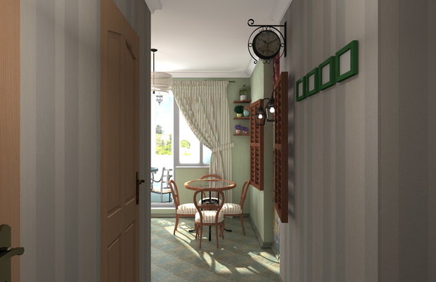 Фото из портфолио Дизайн-проект квартиры в г. Железнодорожный мкр. Центр-2 – фотографии дизайна интерьеров на INMYROOM