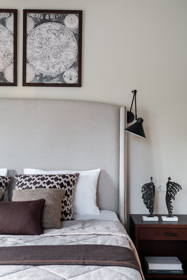 Фотография: Спальня в стиле Прованс и Кантри, Классический, Дом, Проект недели, Нахабино, 4 и больше, Более 90 метров, Вера Шеверденок, Roomba Interior – фото на INMYROOM