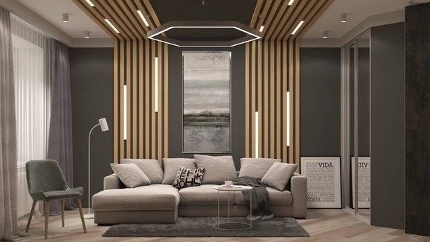 Фото из портфолио ЖК Sreda 59 кв.м г.Москва – фотографии дизайна интерьеров на INMYROOM