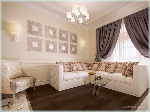 Фото из портфолио Неоклассика с харизмой – фотографии дизайна интерьеров на INMYROOM