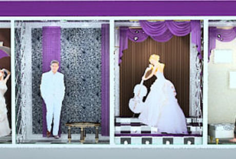 Витрина магазина Ампир-Decor