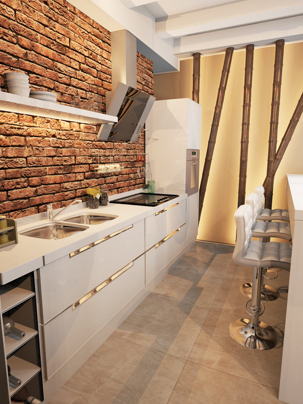 Фото из портфолио Мужественный, шикарный, резкий – фотографии дизайна интерьеров на INMYROOM