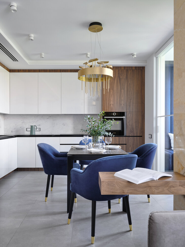 Фотография: Кухня и столовая в стиле Современный, Квартира, Проект недели, Москва, 4 и больше, Более 90 метров, Н-Куб, Николай Николаев – фото на INMYROOM Фотография: Кухня и столовая в стиле Современный, Квартира, Проект недели, Москва, 4 и больше, Более 90 метров, Н-Куб, Николай Николаев – фото на INMYROOM