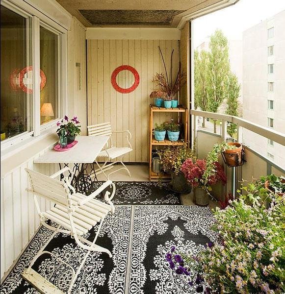Фотография: Балкон, Терраса в стиле Прованс и Кантри, Интерьер комнат, Перепланировка, Ремонт – фото на INMYROOM
