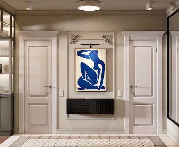 Фотография: Прихожая в стиле Эклектика, Лепнина, Гид, «Европласт», Светлана Гаврилова, Европласт, Бюро «Общая Площадь», Lesh, Павел Науменко, Серж Махов, Елена Скутова, Александр Козлов, лепной декор, молдинги – фото на INMYROOM