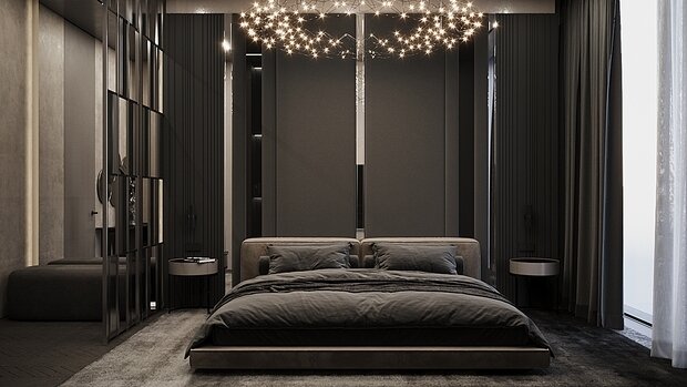 Фото из портфолио Апартаменты в Москва-Сити – фотографии дизайна интерьеров на INMYROOM