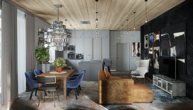 Фото из портфолио Альпийские просторы | Интерьер дома – фотографии дизайна интерьеров на INMYROOM