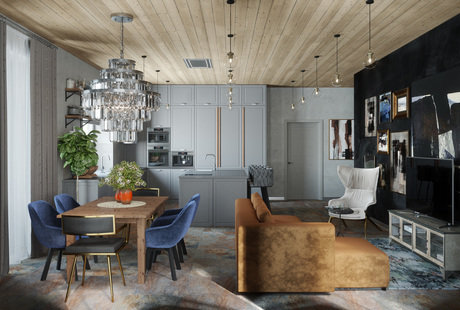 Альпийские просторы | Интерьер дома