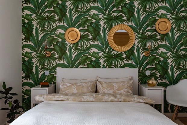 Фотография: Спальня в стиле Скандинавский, Современный, Квартира, Проект недели, Санкт-Петербург, 1 комната, 40-60 метров, Антон Бипиташ – фото на INMYROOM