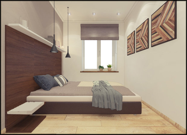 Фото из портфолио Квартира "Шоколад" – фотографии дизайна интерьеров на INMYROOM