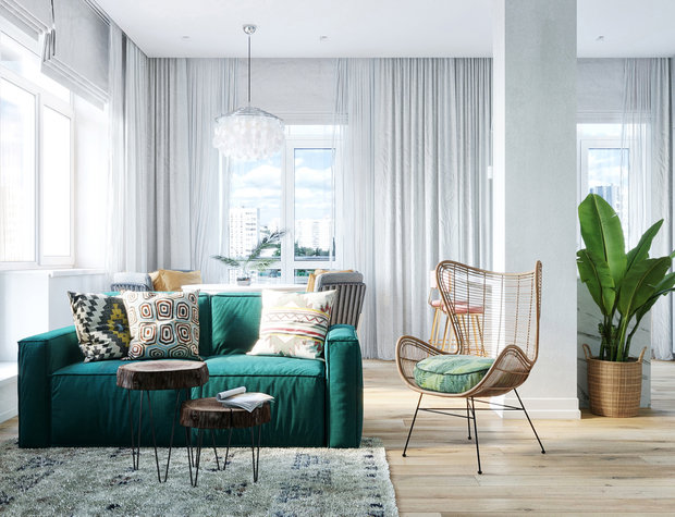 Фото из портфолио Таинственный остров – фотографии дизайна интерьеров на INMYROOM