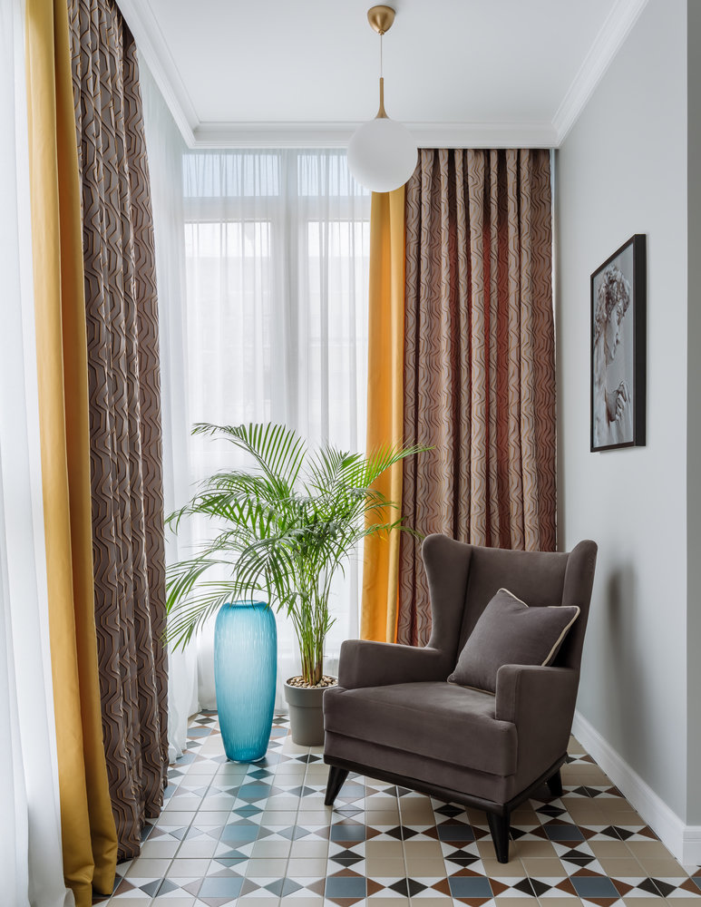 Фотография: Гостиная в стиле Современный, Квартира, Проект недели, 2 комнаты, 40-60 метров, Тула, Ирина Виневская – фото на INMYROOM