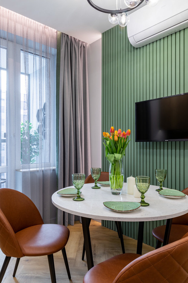 Фото из портфолио Квартира 50 м2 в ЖК "Art Line" – фотографии дизайна интерьеров на INMYROOM