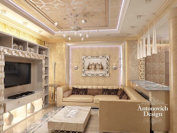 Фото из портфолио Праздник роскоши от ANTONOVICH DESIGN – фотографии дизайна интерьеров на INMYROOM