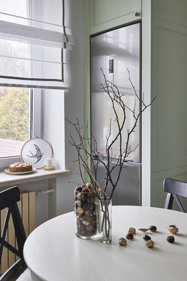 Фотография: Кухня и столовая в стиле Прованс и Кантри, Эклектика, Квартира, Проект недели, Беларусь, Минск, 2 комнаты, 40-60 метров, Анастасия Яковлева – фото на INMYROOM