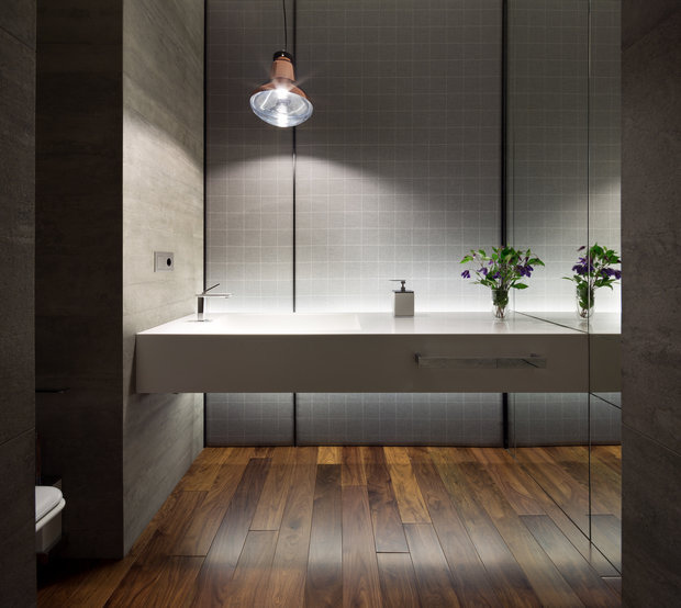 Фото из портфолио Grey and Walnut – фотографии дизайна интерьеров на INMYROOM