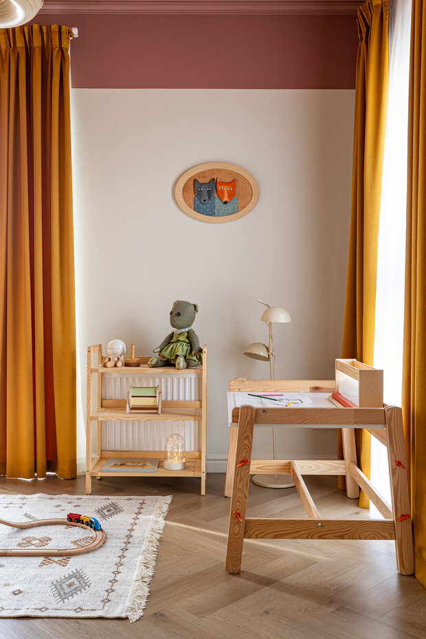 Фотография: Детская в стиле Современный, Квартира, Проект дня, Минск, Монолитный дом, 3 комнаты, 40-60 метров, современный с элементами минимализма и скандинавского стиля, фото интерьера, дизайн интерьера фото, Виталий Савко – фото на INMYROOM