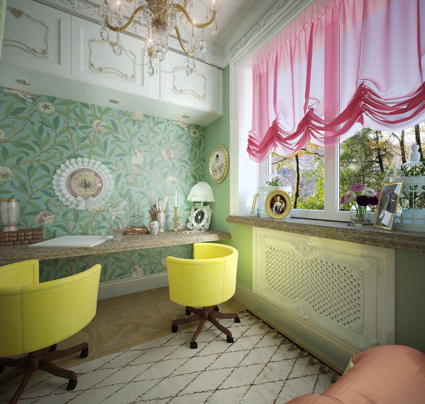 Фото из портфолио Апартаменты 154 м2 в стиле БАРОККО  – фотографии дизайна интерьеров на INMYROOM