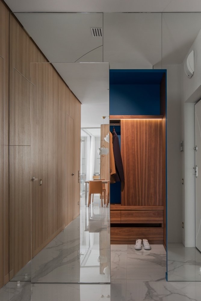 Фотография: Прихожая в стиле Современный, Квартира, Минимализм, Проект недели, Москва, 4 и больше, Более 90 метров, Максим и Евгения Константиновы – фото на INMYROOM Фотография: Прихожая в стиле Современный, Квартира, Минимализм, Проект недели, Москва, 4 и больше, Более 90 метров, Максим и Евгения Константиновы – фото на INMYROOM