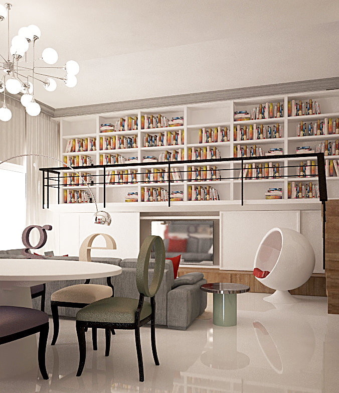 Фото из портфолио Квартира в ЖК "Дубровская слобода" – фотографии дизайна интерьеров на INMYROOM Фото из портфолио Квартира в ЖК "Дубровская слобода" – фотографии дизайна интерьеров на INMYROOM