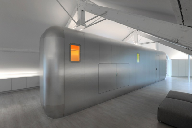 Фотография: Прихожая в стиле Хай-тек, Лофт, Современный, Квартира, Дома и квартиры, Футуризм – фото на INMYROOM