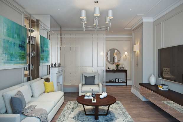 Фото из портфолио Квартира в жк "BARRIN HOUSE" в Москве – фотографии дизайна интерьеров на INMYROOM