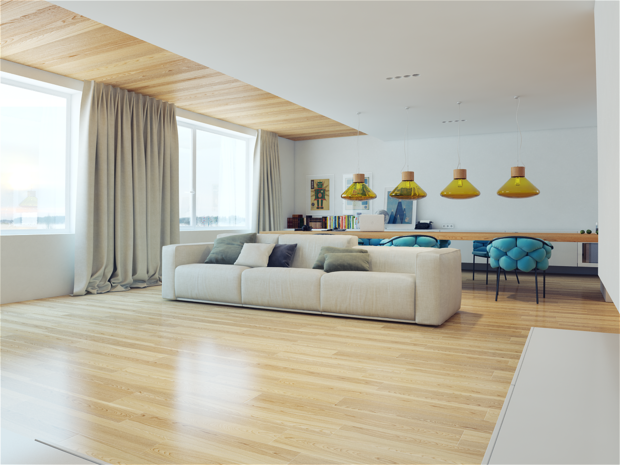 Фото из портфолио Жёлто-лазурная – фотографии дизайна интерьеров на INMYROOM