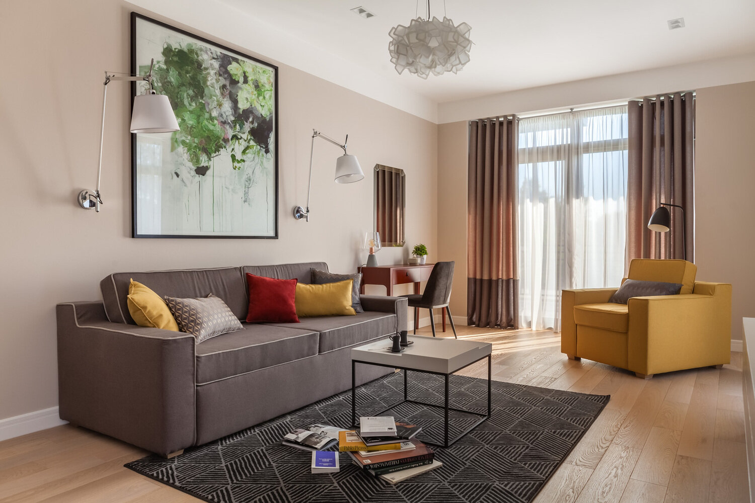 Фотография: Гостиная в стиле Современный, Дом, Проект недели, Дом и дача, 4 и больше, Более 90 метров, Великий Новгород, Лайка Дизайн – фото на INMYROOM