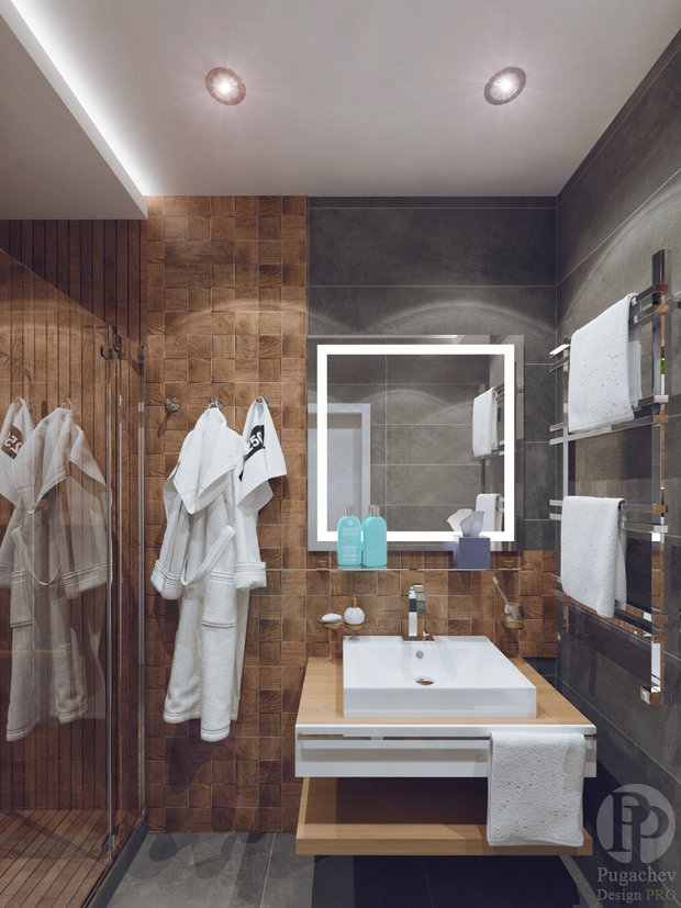 Фото из портфолио АПАРТАМЕНТЫ ДЛЯ ХОЛОСТЯКА – фотографии дизайна интерьеров на INMYROOM