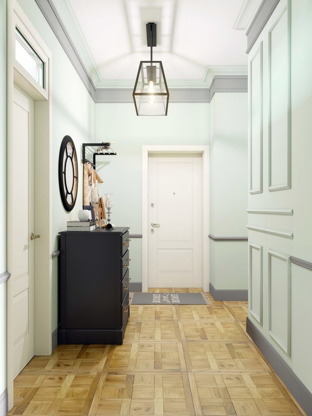 Фотография: Прихожая в стиле Скандинавский, Советы, «Европласт», лепнина в интерьере, Европласт, Алена Юдина, энциклопедия_декор, Максим Нода, Серж Махов, Lines Design Bureau, Алена Еременко, Mossebo, лепной декор, молдинги – фото на INMYROOM