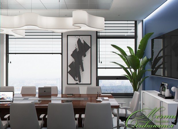 Фото из портфолио Приёмная и переговорная в офисе – фотографии дизайна интерьеров на INMYROOM