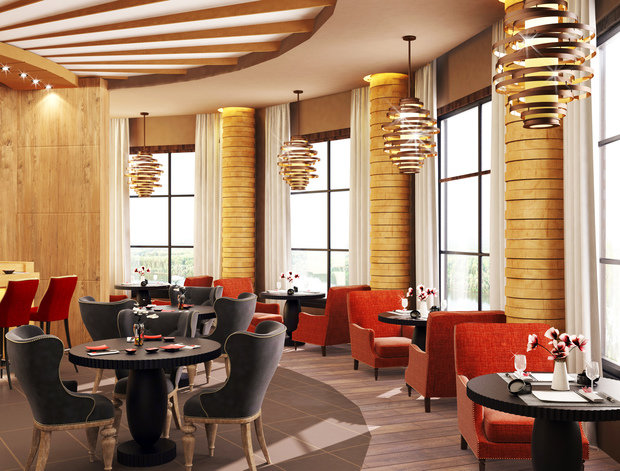 Фото из портфолио Паназиатский ресторан – фотографии дизайна интерьеров на INMYROOM