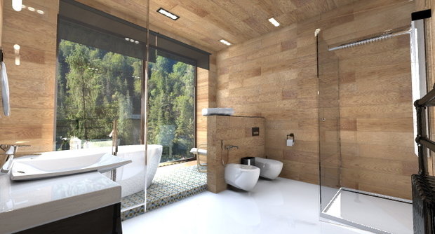 Фото из портфолио Коттедж п. Таватуй – фотографии дизайна интерьеров на INMYROOM